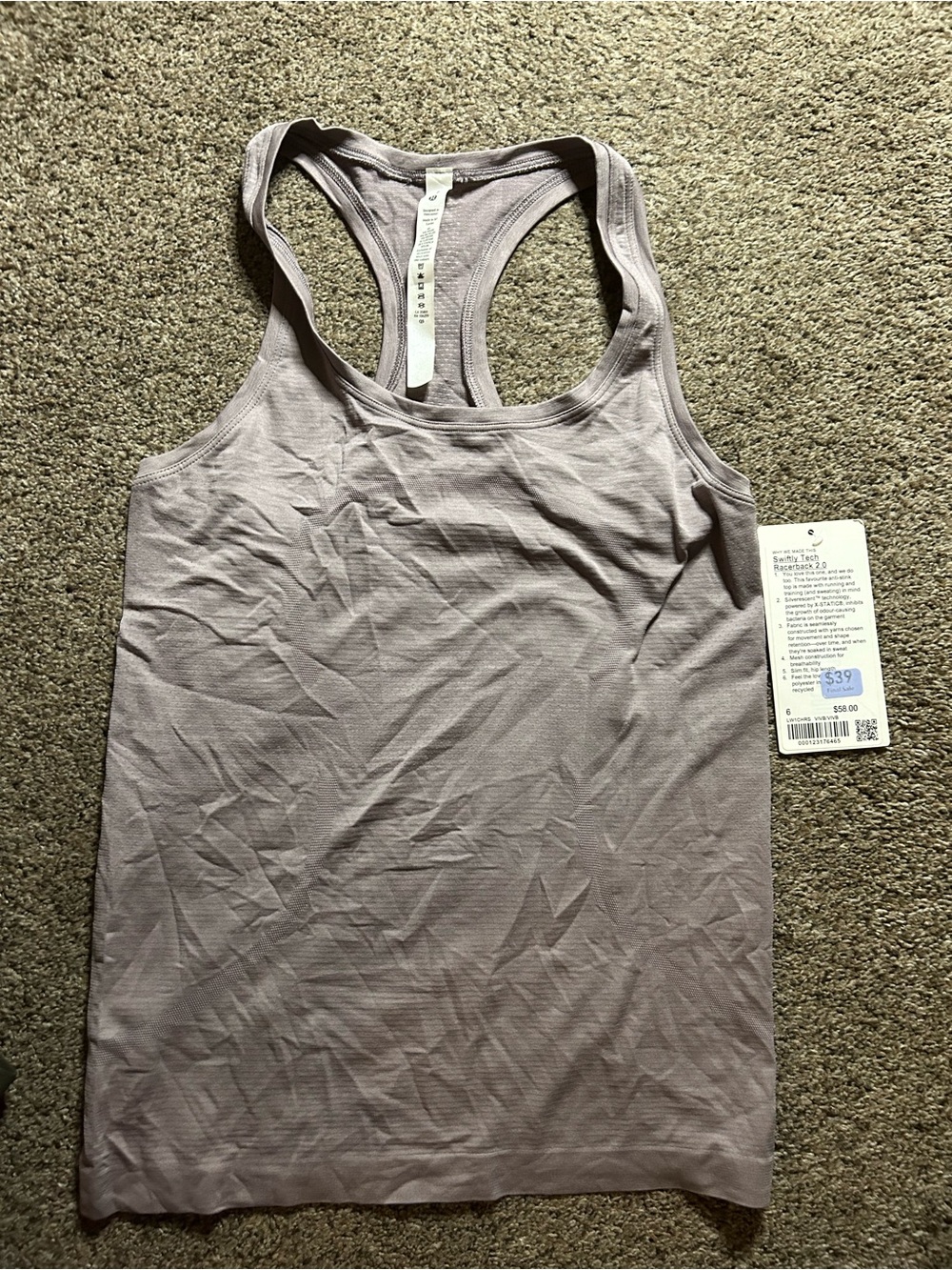 Lululemon swiftly tank